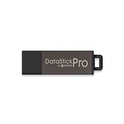 Centon Electronics DataStick Pro USB 2.0 Flash Drive, 16 GB, USB Flash Drives, Grey - size: 16GB