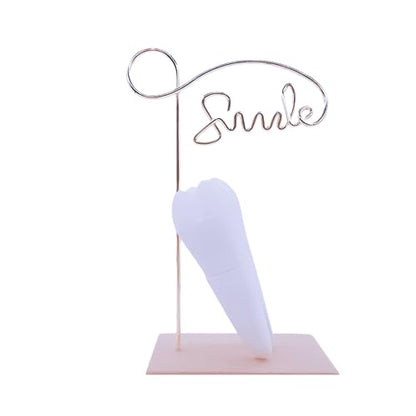 128GB USB 3.0 Flash Drive Novelty Cartoon Tooth High Transfer Speed Pendrive Memory Stick White - color: Tooth