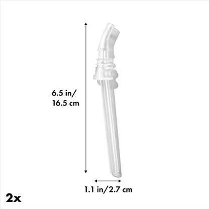 OXO Tot Adventure Water Bottle Replacement Straw - 2 Count(Pack of 2) - color: Replacement Straws, size: 12 Ounces (Pack of 2)