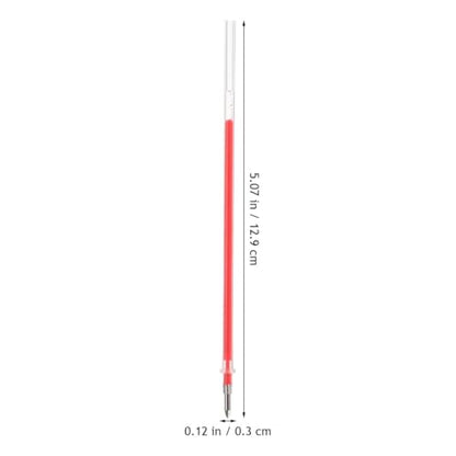 Glitter Pen Refills Signature Gel Ink Pen Refill Replacement for Office and School Use Portable Creative Refills for Smooth Writing