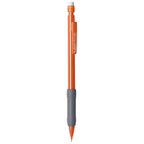 BIC Xtra Comfort Mechanical Pencils with Erasers, Medium Point (0.7mm), 12-Count Pack, Bulk Mechanical Pencils for School or Office Supplies - style: Comfort Grip