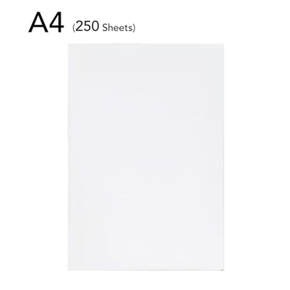 Pssopp 250 Sheets Tracing Paper, Craft Pattern Semi Transparent Smooth Sketching Paper for Drawing Sketching Painting and Handicraft Projects (A4) - size: A4