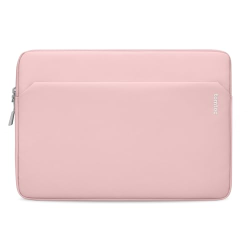 tomtoc 13 Inch iPad Case Tablet Sleeve for 2026 13 Inch iPad Air M4, M3&M2, iPad Pro M5/M4, 12.9-in iPad Pro M2&M1 with Magic Keyboard and Smart Keyboard Folio, Additional Accessories Pocket - color: Pink, size: 12.9-13 Inch iPad Pro/Air