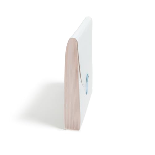 U Brands 13 Pocket Poly Expandable File, 13" x 9.65" x 1.5", Muted Prep Blue Stripes, Letter Size