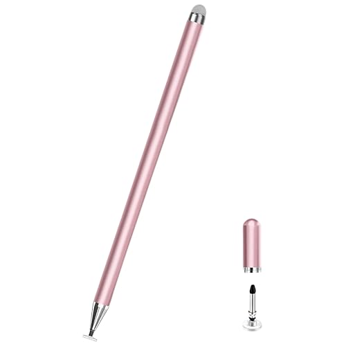 Stylus Pen for Samsung Galaxy Tab A11+/A11/A9Plus/A9/A8/A7 Compatible with iPad iOS/Android 15/14 Tablet All Touch Devices Universal High Sensitive S Pen (Pink) - color: Pink