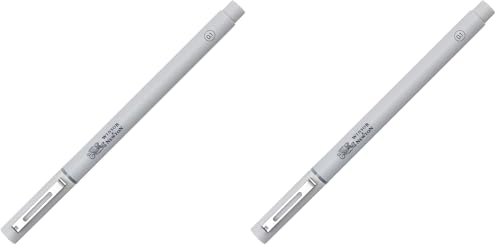 Winsor & Newton Fineliner Fine Point Pen, 0.1mm Tip, Cool Grey (Pack of 2) - color: Cool Grey, size: 1 Count (Pack of 2), style: 0.1 mm Tip