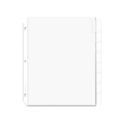 C-Line Sheet Protectors with Index Tabs, Clear Tabs, 2", 11 x 8.5, 8/Set