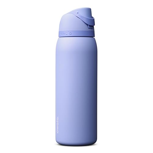 Owala FreeSip Insulated Stainless Steel Water Bottle with Straw, BPA-Free Sports Water Bottle, Great for Travel, 40 Oz, Out of the Blue - color: Out of the Blue, size: 40 Ounces
