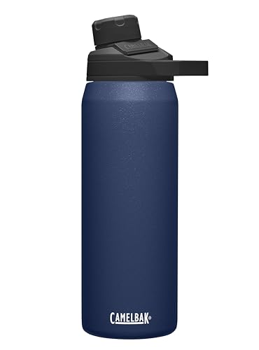 CamelBak Chute Mag Vacuum Insulated Stainless Steel Water Bottle, Magnetic Leak‑Resistant Cap for Everyday Hydration - color: Navy, size: 25 Ounces
