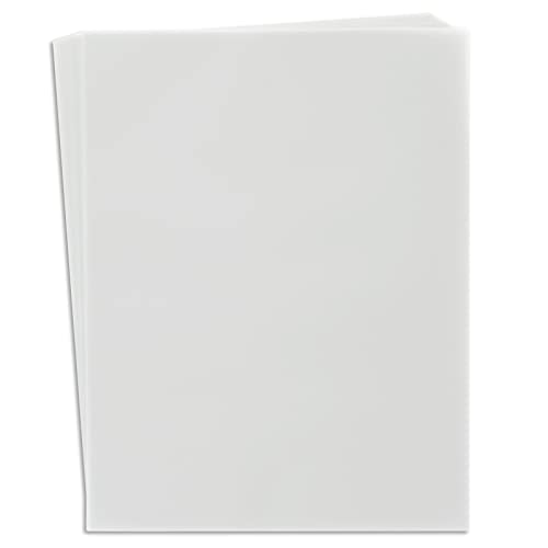 Paper Junkie Vellum Paper - 8.5 x 11 in, 100 Sheets White Translucent - Translucent & Transparent Printer Sheets for Inkjet & Laser - Printable Tracing Paper for Invitations, Sketching & Drawing - size: 8.5 x 11 inches