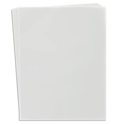 Paper Junkie Vellum Paper - 8.5 x 11 in, 100 Sheets White Translucent - Translucent & Transparent Printer Sheets for Inkjet & Laser - Printable Tracing Paper for Invitations, Sketching & Drawing - size: 8.5 x 11 inches