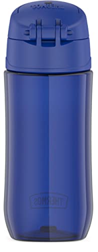 THERMOS FUNTAINER 16 Ounce Plastic Hydration Bottle with Spout, Blueberry - color: Blueberry