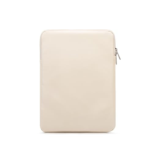 Kinmac 360° Protective Vertical Laptop Sleeve Case Cover Bag (Apricot Flower PU, 12.5 inch-13.3 inch) - color: Apricot Flower PU, size: 12.5 inch-13.3 inch