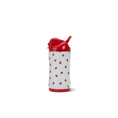 HydroJug Ease2o 14oz Kids Water Bottle with Straw & Chug Lid, Ladybyg - color: Ladybug