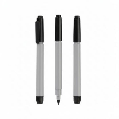 Cadie Permanent Freezer Marker Set of 3 – Waterproof Fast-Drying Black Fine Bullet Tip Ink Pens for Food Labeling, Fridge & Freezer Storage, Lab & Kitchen Use, & General Organization - style: 3 Pack