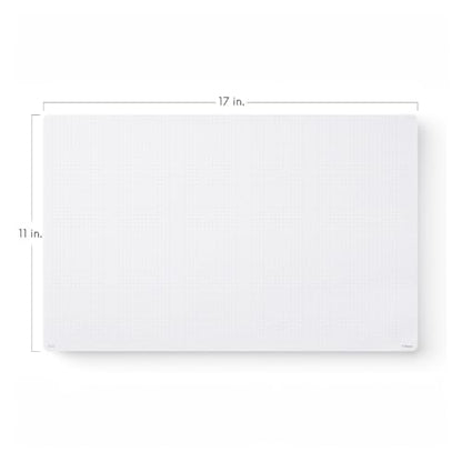 Notsu Dot Grid Notepads 11 x 17 inch | Large Dotted Memo Desk Pads with Premium Thick Paper 120gsm - size: 11" x 17", style: Dot Grid