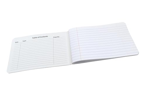 PACON PMMK37090 Pacon Junior Composition Book, 5 x 7-1/2 Inches, 3/8 Inch Ruled, 100 Sheets - size: 1 Count (Pack of 1)
