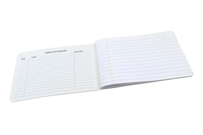 PACON PMMK37090 Pacon Junior Composition Book, 5 x 7-1/2 Inches, 3/8 Inch Ruled, 100 Sheets - size: 1 Count (Pack of 1)