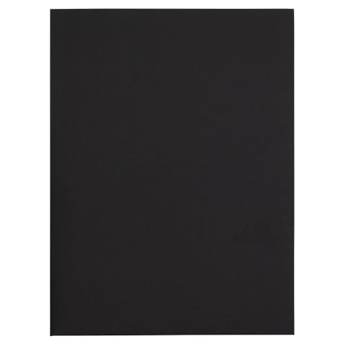 LUXPaper 9" x 12" Presentation Folders | Two Pocket | Black Linen | 100lb. Cover | 10 Qty - color: Black Linen