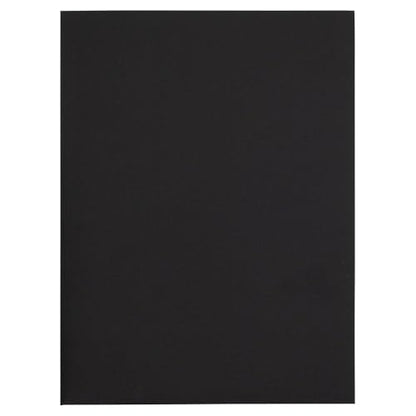 LUXPaper 9" x 12" Presentation Folders | Two Pocket | Black Linen | 100lb. Cover | 10 Qty - color: Black Linen