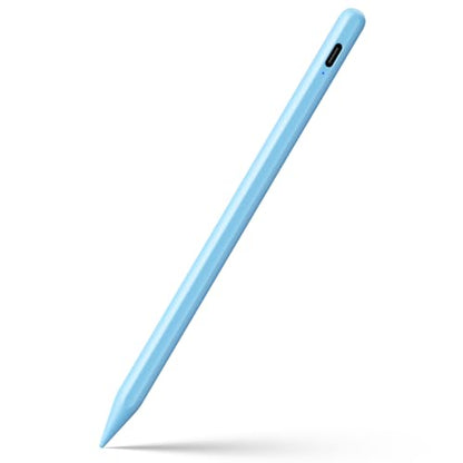 JAMJAKE Stylus Pen for iPad 6th-11th Generation-2X Fast Charge Active Pencil Compatible with 2018-2026 Apple iPad Pro 11"/12.9"/M4, iPad Air 3/4/5/M2/M3/M4,iPad mini 5/6/7 Gen-Blue - color: Blue