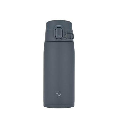Zojirushi SM-VH48-HM GoCafe Insulated Stainless Steel Mug, 16-Ounce (.48 liter), PFAS-free & BPA-free - color: Stone Gray, size: 16 Ounces