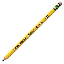 Ticonderoga PENCIL LADDIE TRI-WRITE W/ERASER PACK OF 36