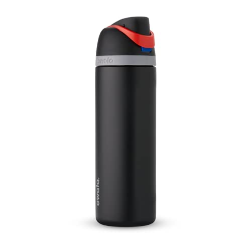 Owala Star Wars FreeSip Insulated Stainless Steel Water Bottle with Straw for Sports and Travel, BPA-Free, 24-Ounce, Darth Vader - color: Darth Vader, size: 24 Ounces