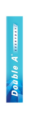 Double A Everyday Multipurpose Copy Printer Paper, Letter Size 8.5" x 11", 96 Brightness, 20 lb, 10 Reams (5000 Sheets)