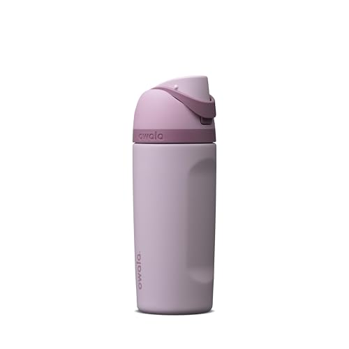 Owala Kids FreeSip - Stainless Steel - 16-oz. - Stainless Steel - Lilac You A lot - color: Lilac You A Lot, size: 16 Ounces
