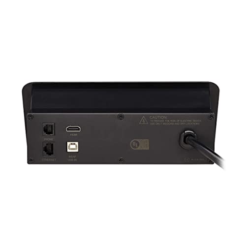 Tripp Lite in-Desk 2-Outlet Power + 5-USB Charging Dock - Phone, Ethernet & HDMI Ports for Cable Management - 4 USB-A & 1 USB-B Ports, Hinged Door, 10 ft Cord, (PS222DATAM)