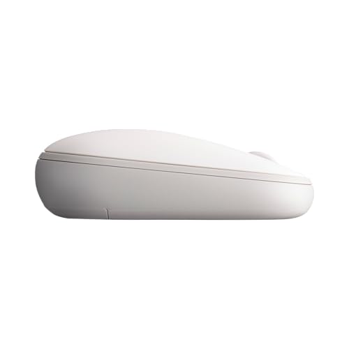 Acer Computer Mouse Wireless, 2.4G Slim USB Wireless Mice with USB-A Receiver, 1600 DPI Optical, Laptop Mouse with Plug and Play for Right/Left Handed Users (for Chromebooks, Windows PC & Mac) White - style: Bubble mouse, white