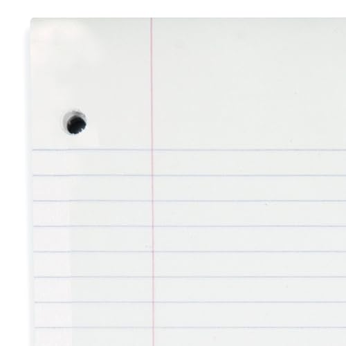 Mead Loose Leaf Paper, College Ruled Filler Notebook Paper, 8-1/2" x 11", 400 Sheets, Fits 3-Ring Binder (170046-ECM) - size: Pack of 1, style: 400 Sheets