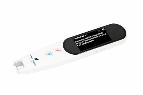 Rocket Pen Reading Tutor Scan Any Surface, Six Decoding Tools–Black Case | Make reading your new superpower - color: Black Case