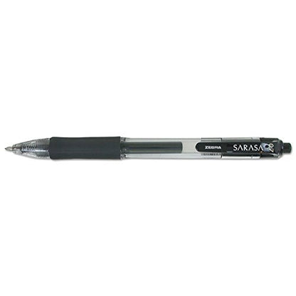 Zebra Pen Sarasa Dry X20 Retractable Gel Pens, 0.7mm Medium Point, Black Ink with Rapid Fast Dry Ink Technology, Ideal for the Left-Handed, Eliminates Smudging and Smearing in Seconds, 36-Pack (46136) - color: Black D