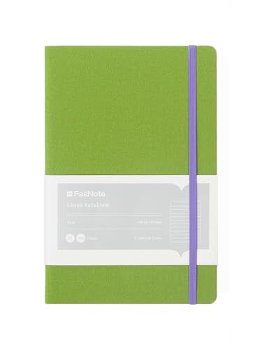 Lined Journal Notebook 5.5x 8.3in (A5), 244 Pages, PU Leather Hardcover, 100gsm Thick Paper, Professional Notebook for Writing, Office & Work, Calendar Card Included (2025)(Oliver) - color: Oliver, size: A5（2025）