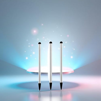 6Pcs Silver Stylus Pens,Universal Fine Point Pencil for Phone/iPad/Android/Tablet and Other Touch Screens,High Precision Stylus for All Universal Touch Screen Devices Stylus Pens Accessories