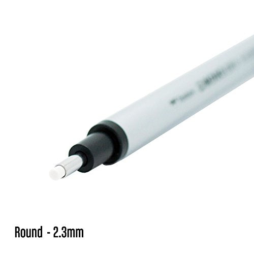 Tombow MONO Zero Eraser Refill, Round 2.3mm, 1-Pack - size: Round Tip, style: Refill