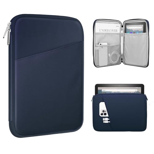 TiMOVO 8-9 Inch Tablet Sleeve Case for All-New iPad mini 7 (A17 Pro, 2024), iPad mini 6 (8.3-Inch, 2021), iPad mini 5/4/3/2/1, Portable Protective Pouch Bag for iPad mini, Indigo - color: A-Indigo, size: 8-9 Inch