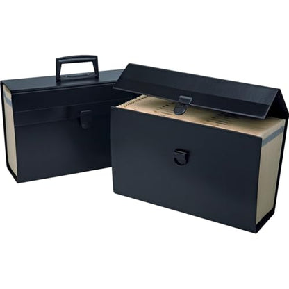 Pendaflex Portafile Expanding Organizer, 15 1/8"x 10 5/8", Black (01156) - size: Letter