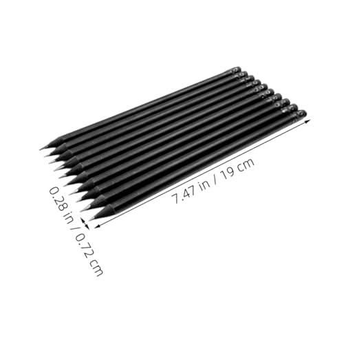 20pcs Hb Wooden Drawing Pencils Ergonomic Grip for Comfortable Sketching Art Supplies for Artists and Students Smooth Writing Easy Correction