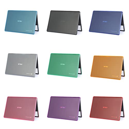 mCover Case Compatible for 2022~2023 11.6" ASUS Chromebook CR1 (CR1100CA or CR1100FA) Series Laptop Computers ONLY (NOT Fitting Any Other ASUS Models) - Black - color: Black
