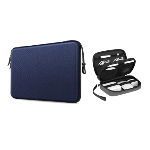 FINPAC 15.6-inch Hard Laptop Sleeve Case & Travel Electronic Bag