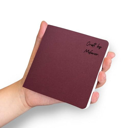 Watercolor Paper Sketchbook,3.9x3.9 Inch Mini Mixed Media Notebook,140lb/300gsm Artist Heavyweight Paper,30 Sheets Small Travel Drawing Journal for Adults,Painting,Watercolors,Art Supplies,Red - color: 3.9x3.9 inch-300gsm-red