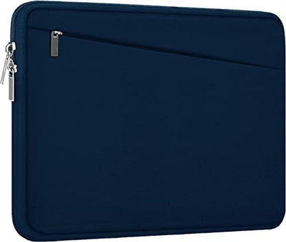 Laptop Sleeve Case, 15.6 inch, Durable Computer Carrying Bag Protective Case Briefcase Handbag with Front Pocket, Slim Laptop Cover for 15.6 Inch HP, Dell, Lenovo, Asus, Notebook, Blue - color: Blue, size: 15.6 Inch