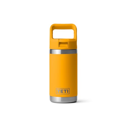 YETI Rambler Jr. 12 oz Kids Bottle, with Straw Cap - color: Beekeeper