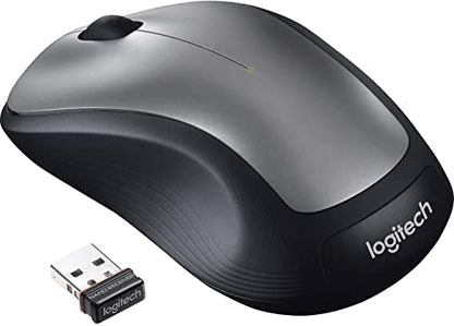 Logitech MK335 Quiet Wireless Keyboard and Mouse Combo - Black/Silver Keyboard and Mouse Combo Wireless, Ambidextrous - style: MK335