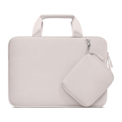 MOSISO Laptop Case 13 inch, Laptop Sleeve Bag Compatible with MacBook Neo 13 / Air M5 M4 M3 M2 M1 2026-2018 / Pro M2 M1, Neoprene Carrying Computer Bag with Handle&Detachable Small Case, Stone Gray - color: Stone Gray, size: 13 inch