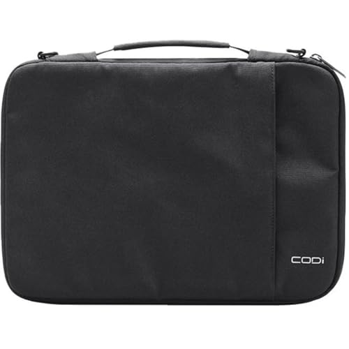 Codi AEG116-4 Aegis 11.6in Laptop Sleeve Case Black Zippered Chromebook Case