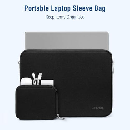 MOSISO Laptop Case 13 inch, 13 inch Laptop Sleeve Bag Compatible with MacBook Neo/Air M5 M4 M3 M2 M1 2026-2018 / Pro M2 M1 2026-2016, Neoprene Computer Sleeve Bag with Small Case, Black - color: Black, size: 13 inch
